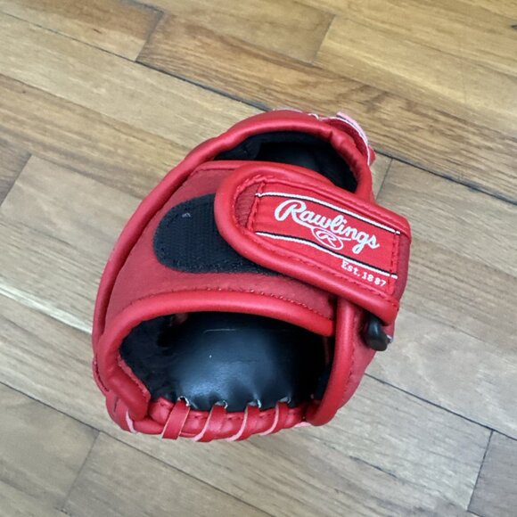 Rawlings Youth 12" Red Softball Baseball Glove Highlight Series H120S Right - Picture 9 of 10
